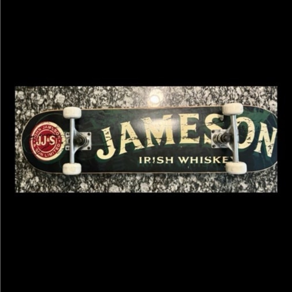 Jameson Irish Whiskey Skateboard Deck